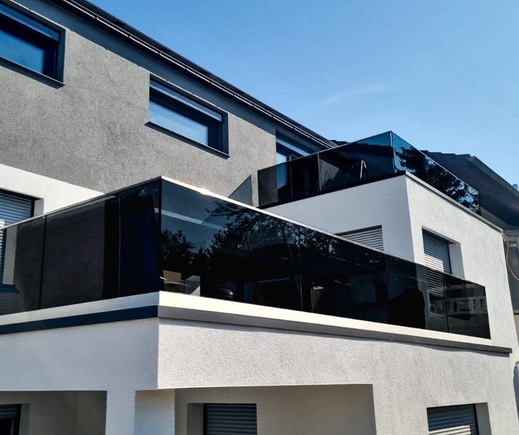 SS Balcony Glass Railings